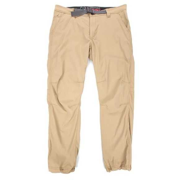 WRANGLER ATG Convertible Trail Jogger Parachute Pant Khaki Tan 38x30 Gorpcore - Picture 1 of 8